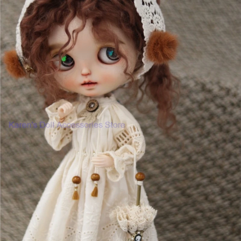 

2026 New design for Blythe doll BLYTHE Little Buva dress/Retro dress set 4 points OB24/OB22