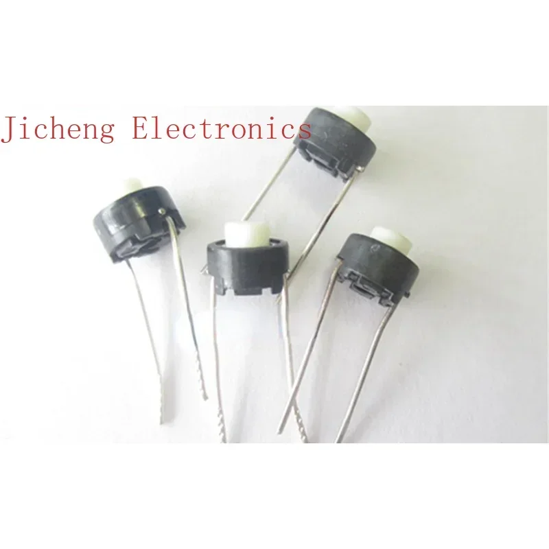 10PCS Japan SKRGAED010 Touch Switch 6* 6*5 Button With Two White Heads And Long Life