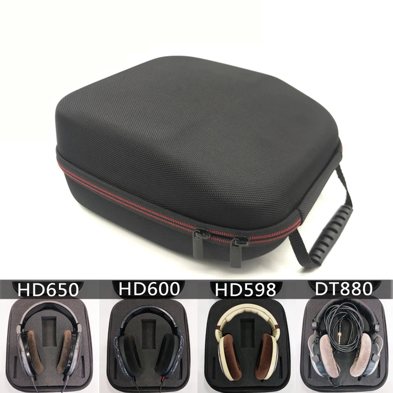 Hard EVA Headphone Protective Bag Lightweight Box Small Headphone for Case Cover for HD598 HD600 HD650 Headsets Headphon