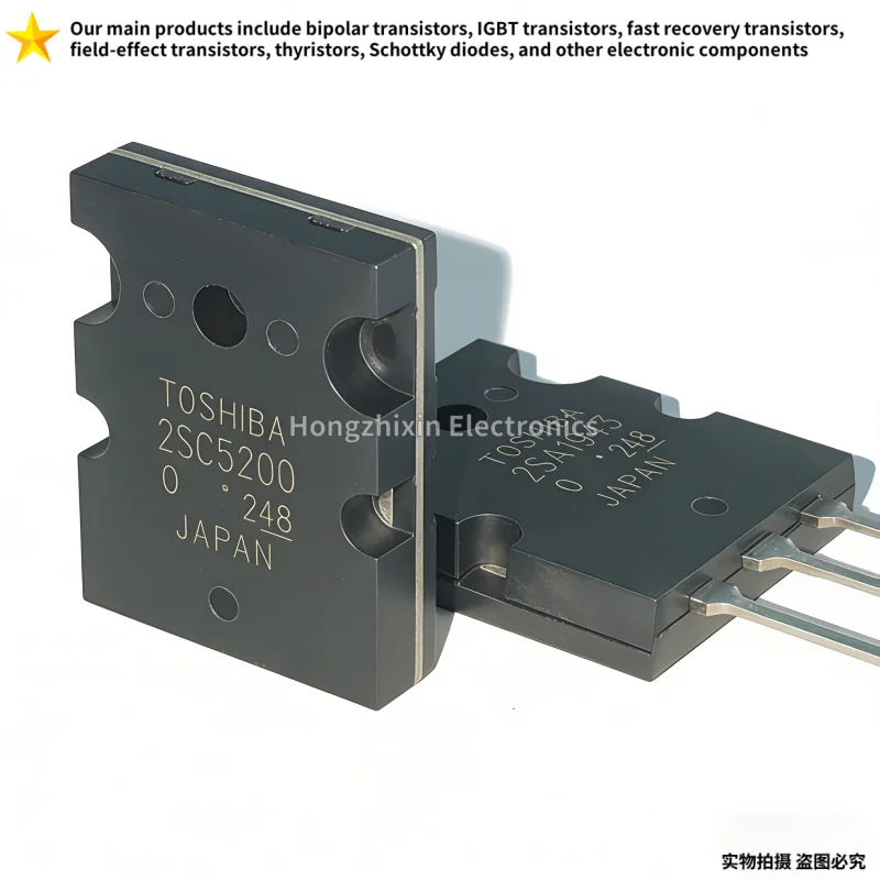 5-10 sztuk na sprzedaż Oryginalny tranzystor wzmacniacza audio 2SA1943 2SC5200 A1943 C5200 TO-3PL PNP 15A 230V 150W — zdjęcie produktu 4