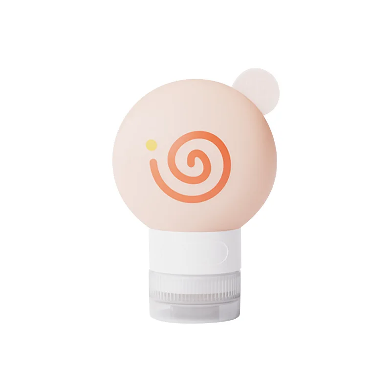 60/90 مللي دونات سيليكون مجموعة الزجاجات القابلة لإعادة الملء الصحافة التعبئة السفر المحمولة مستحضرات التجميل غسول التعبئة زجاجة تخزين صغيرة фalaكون #5