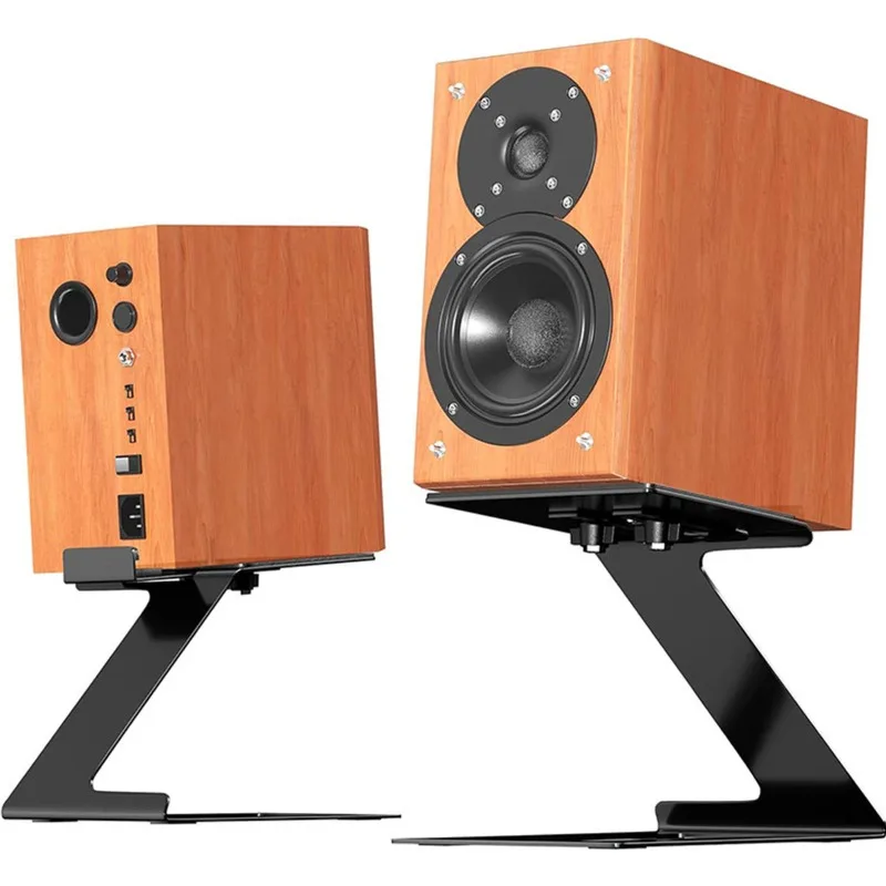 

Усиленные антивибрационные подставки для колонок, металлические настольные подставки для студийных мониторов, прочные держатели для колонок премиум-класса