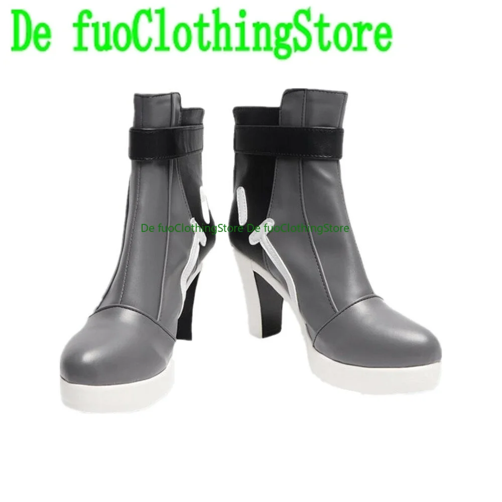 

DefuoClothing Hoshimi Miyabi Zenless Zone Zero Косплей Аниме Игра Ролевая игра Хэллоуин Реквизит Обувь Сапоги