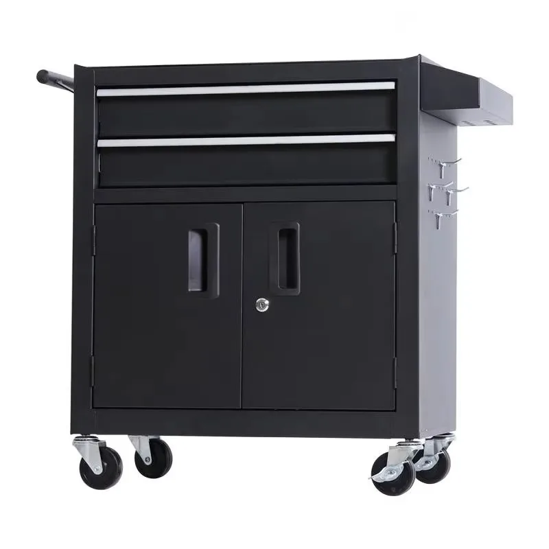 خزانة فولاذية قابلة للقفل، أداة صناعية شديدة التحمل، عربة لف على الصدر لورشة تصليح السيارات وتخزين المرآب #2