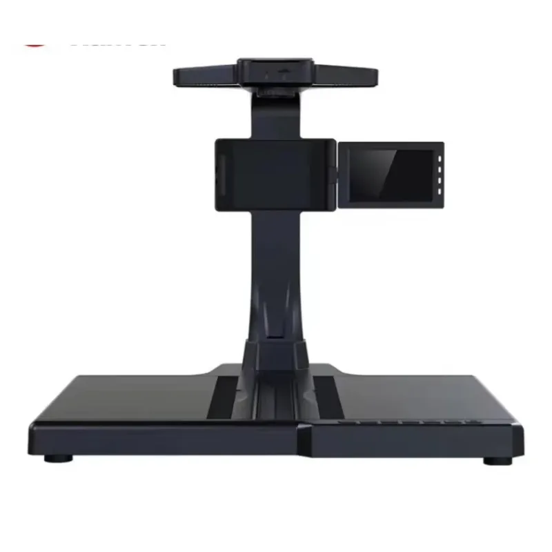 25MP V-shape High-resolution OCR USB Aluminum Book Scanner Curved Surface Flattening A3 High-speed Ancient Book