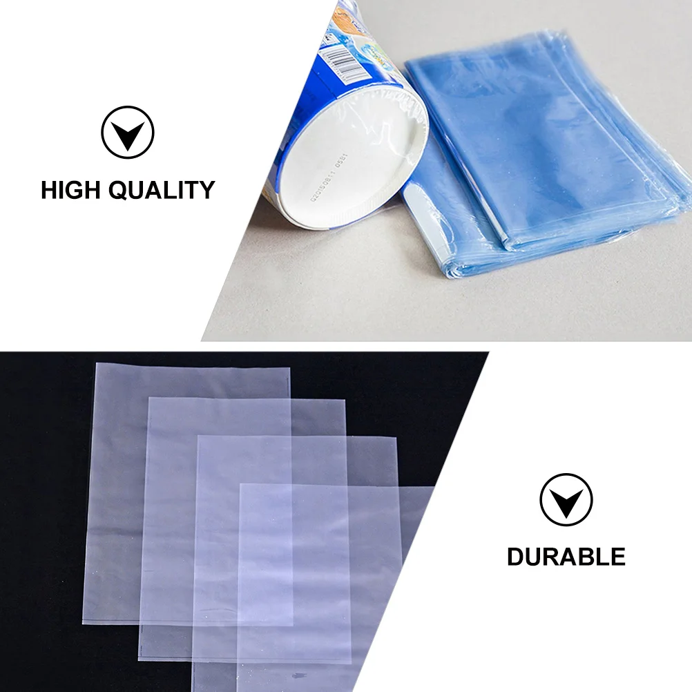 

1Pcs PVC Shrink Wrap Bag Clear Reusable Storage Bag for Essential Oil Bottles Waterproof Protective Packaging Household Use