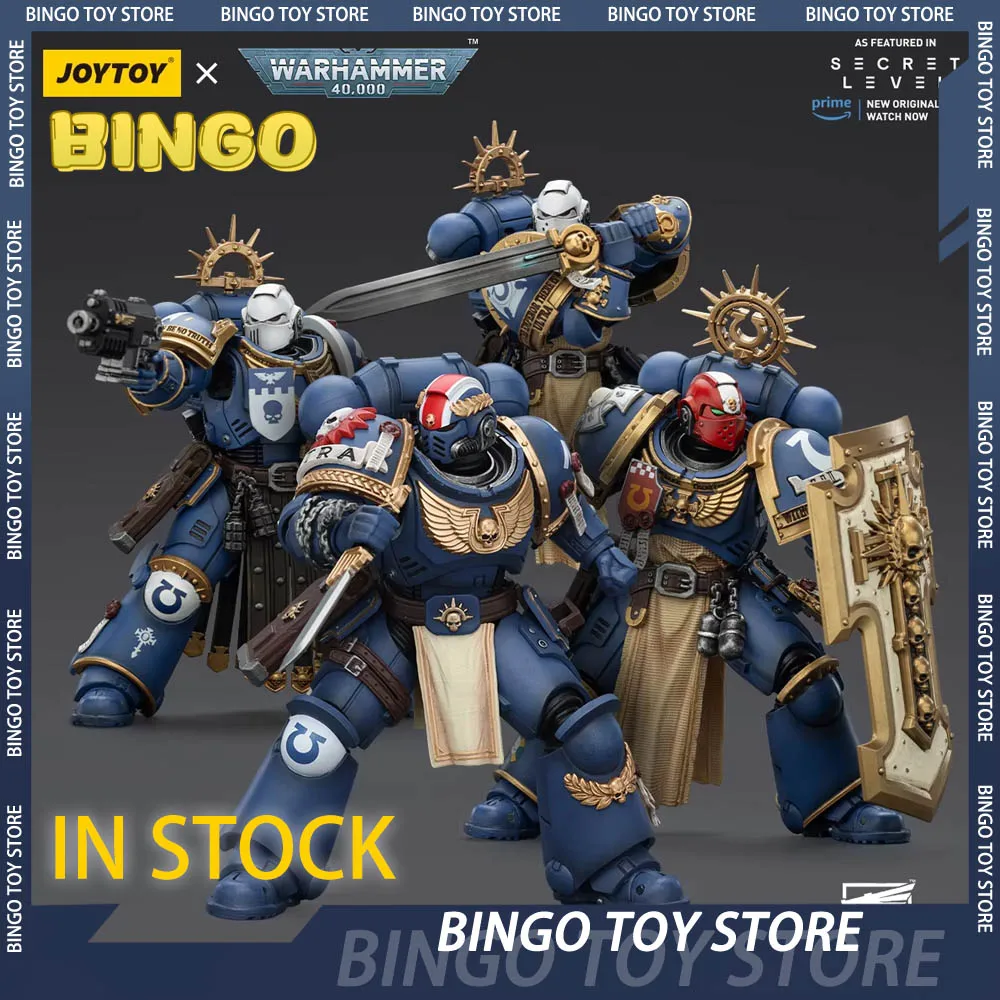 

JOYTOY Warhammer 40k 1/18 экшн-фигурка Ultramarines Titus с лаврами победы Metaurus Levantus Torvald коллекционные игрушки подарки