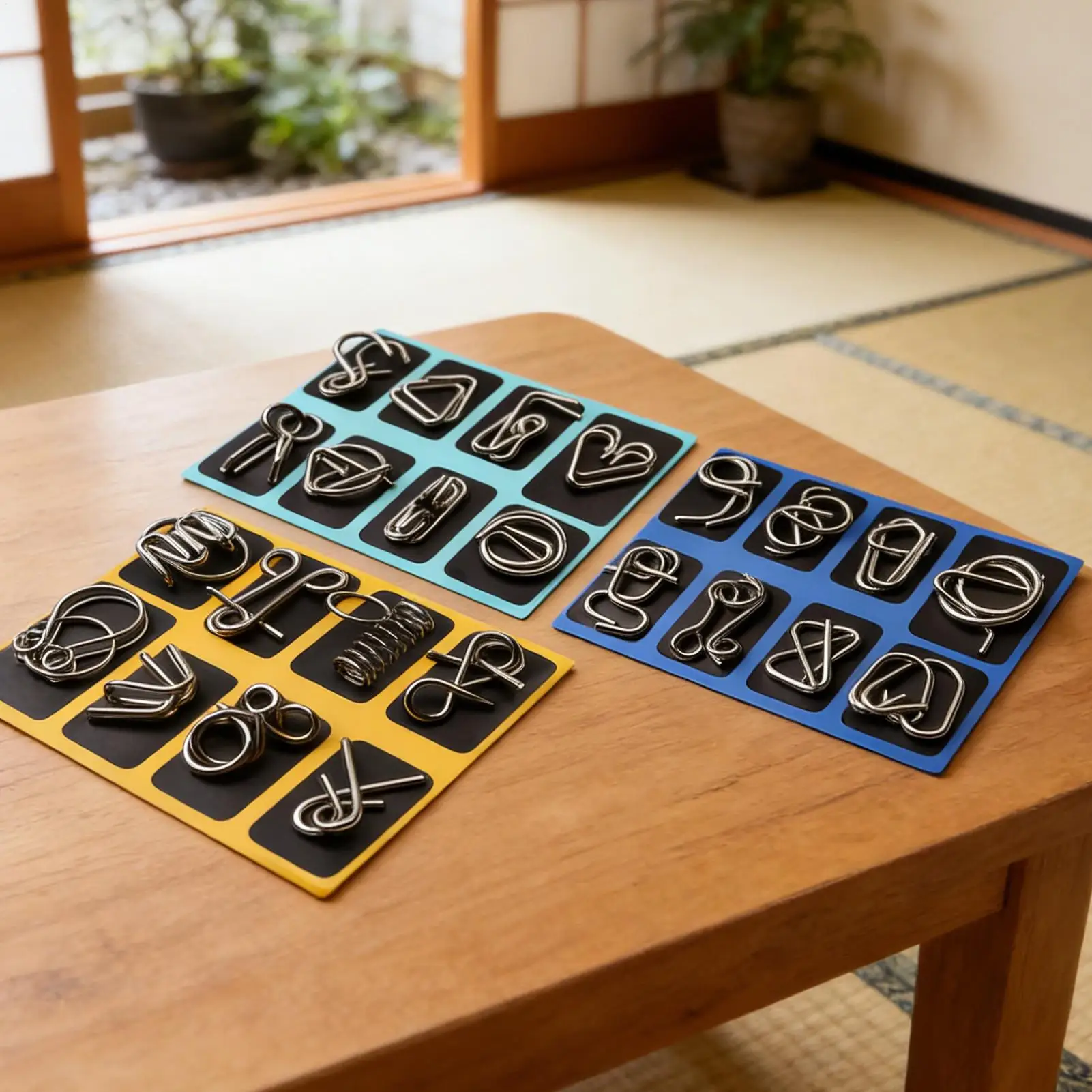 Metal Puzzles For Adults Educational Toys Brain Teasers Games Metal Mind Puzzles Disentanglement Toys For Children Teens Family