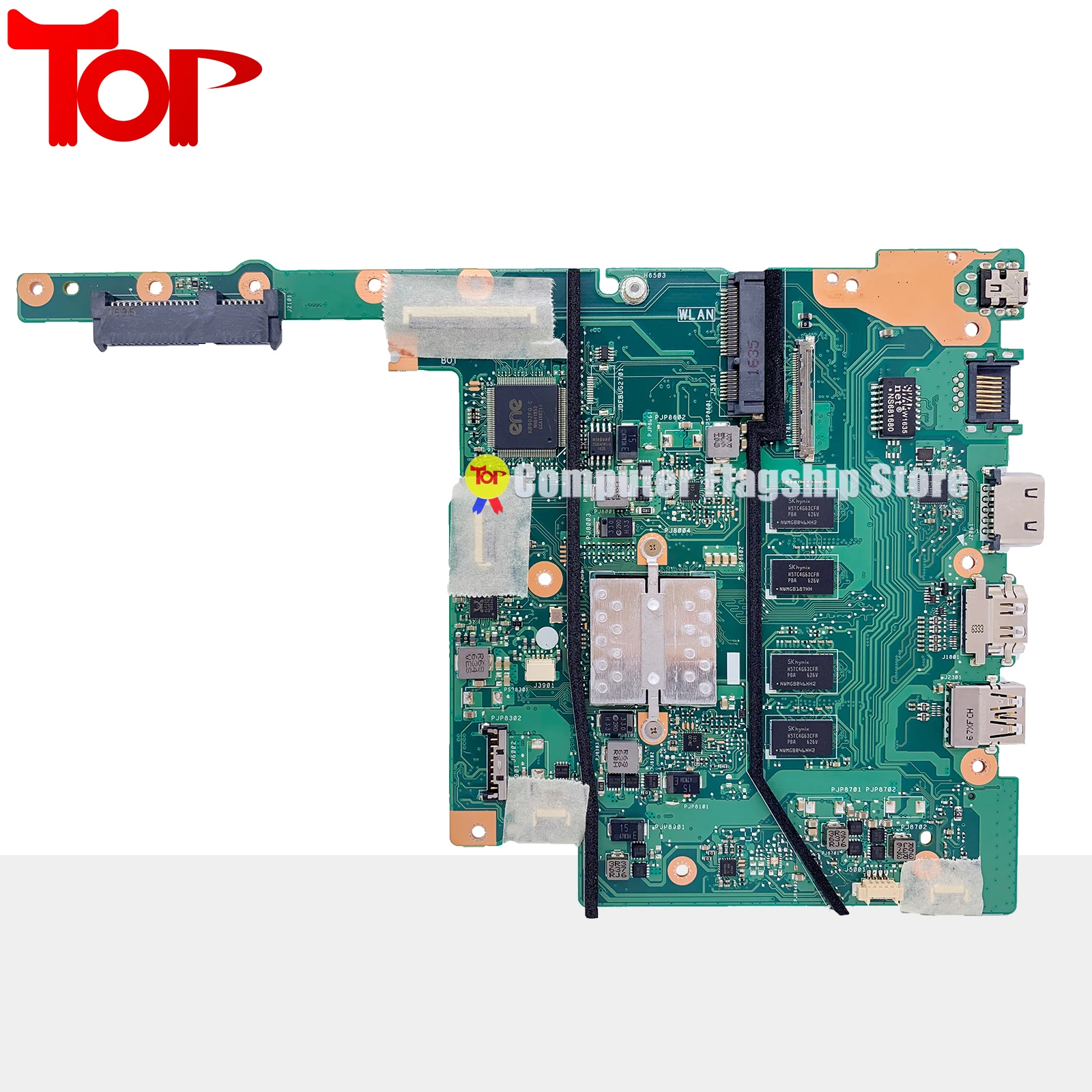 KEFU E402SA Laptop Motherboard For ASUS VivoBook E502SA E402S E502S Mainboard N3050 N3060 N3700 N3710 2G/4G/8G-RAM 100% Working