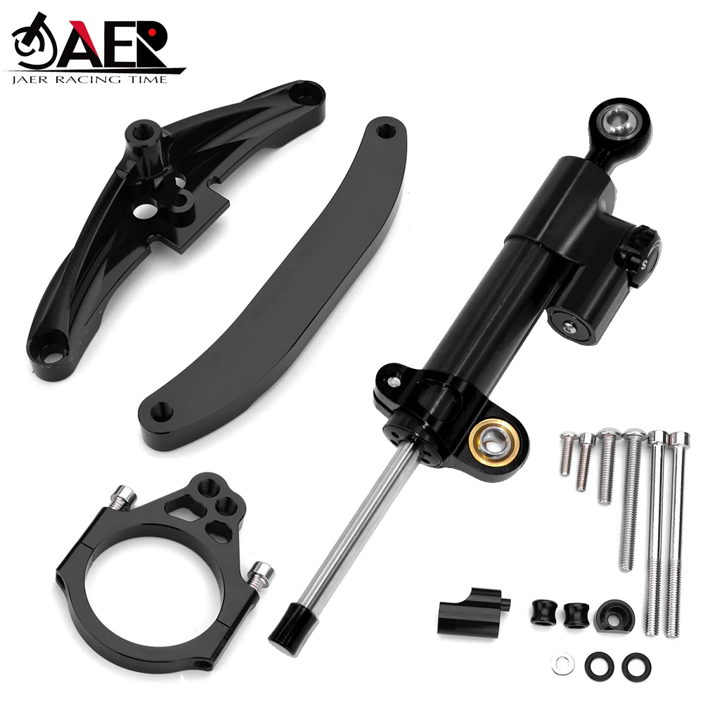 Motorcycle FZ1 Steering Stabilize Damper Bracket Mount for Yamaha FZ1 Fazer 2006-2015 2014 2013 2012 2011 2010 2009 2008