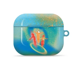Psychedelic and Colorful Children Apple AirPodsPro2 Earphone Case Suitable for Anti Drop and Anti Loss Earphone Protective Cover
