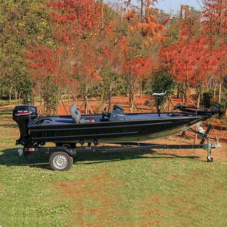 2025 أفضل سعر كينوسيان 4-5 م قارب الصيد الألومنيوم للبيع