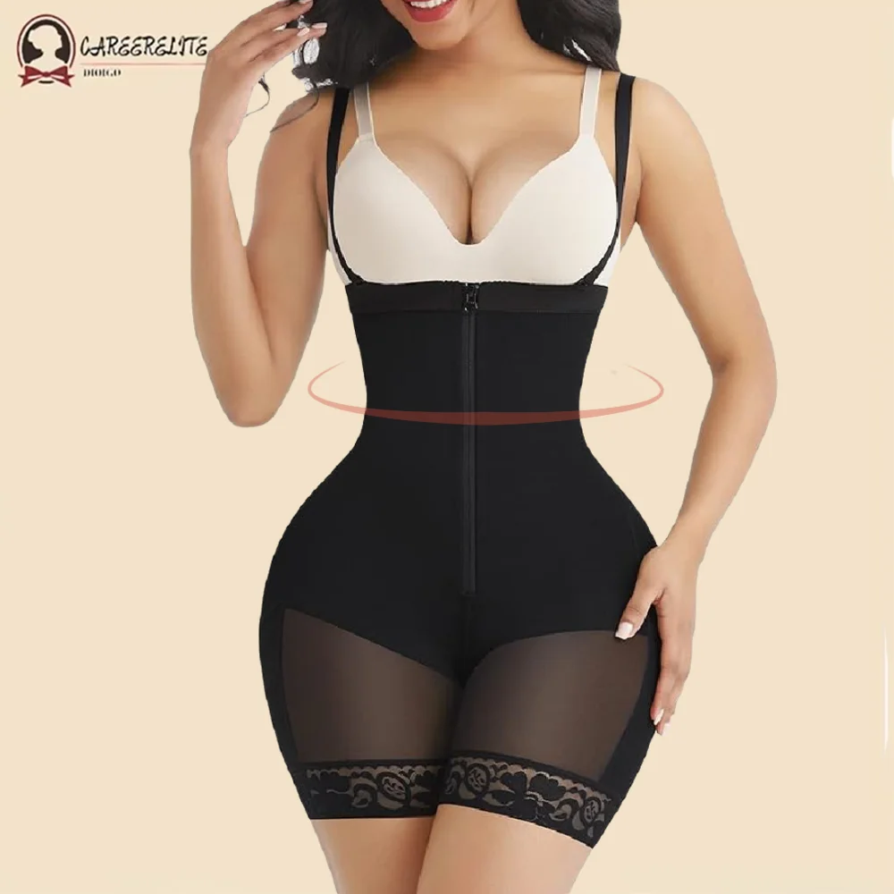 

Shapewear Abdomen Control Colombian Reducing and Shaping Girdles Double Compression Waist Trainer Flat Stomach Fajas Body Shaper