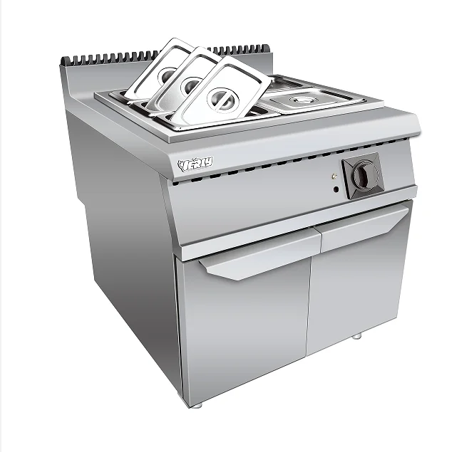 

Gas Bain Marie with Cabinet Luxury Food Warmer CR-BM-909
