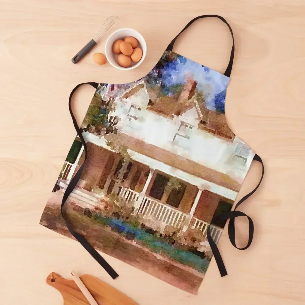 

The Waltons House Apron Korean christmas kitchen cloths Goods For Home And Kitchen Kitchen Novel Accessories Apron