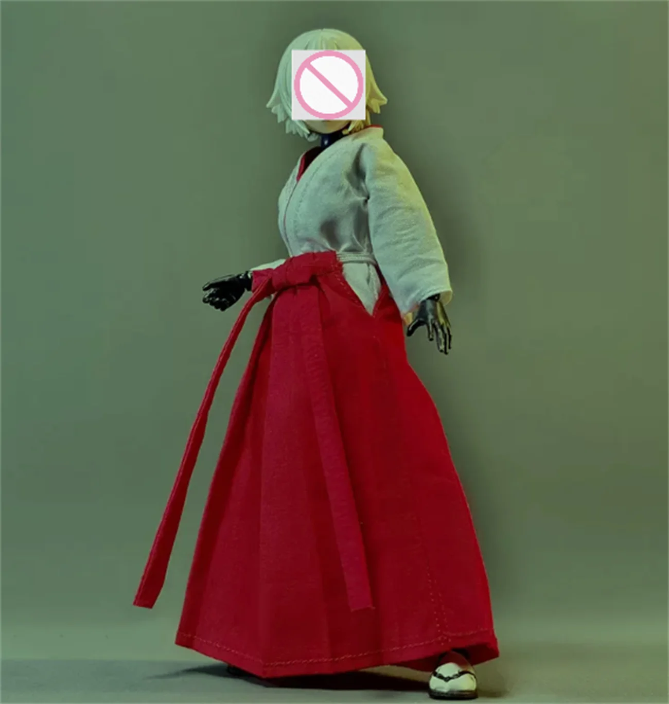 1/12 Scale   witch clothes Dress  Ancient kimono clothing Shirt Red dress Suit  for 6'' Anime body Male Solider Action Figure