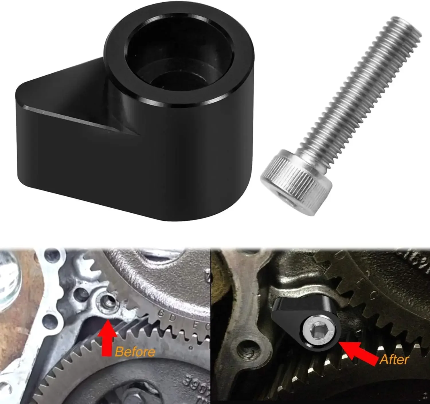 For Dodge Cummins 12 Valve Engines 5.9BT, Black Killer Dowel Pin, KDP Repair Kit for 1989-1998