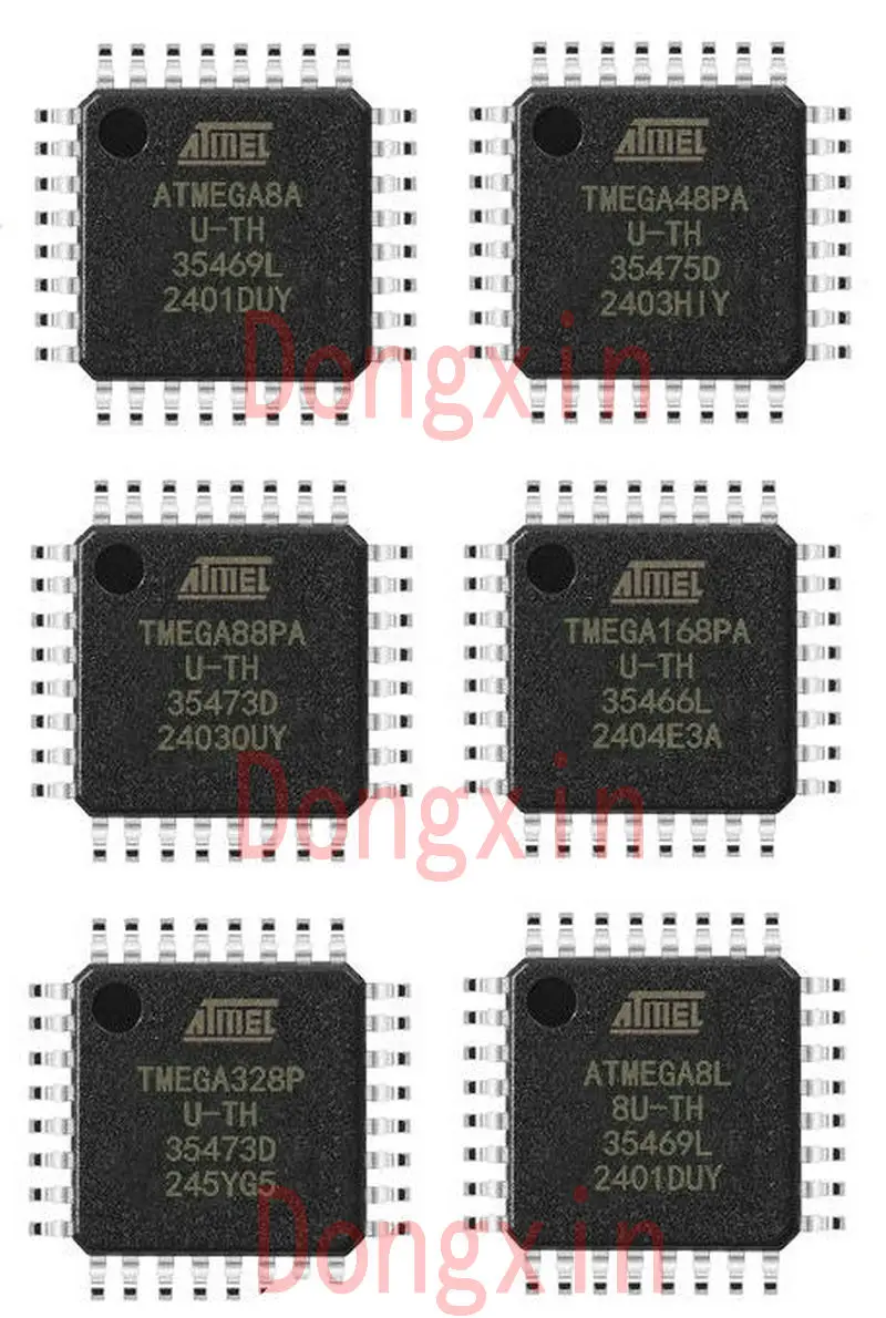 ATMEGA328P-AU 48PA-AU 88PA-AU 8A-AU 168PA-AU 8L-8AU 8-16AU TQFP-32 New original imported spot