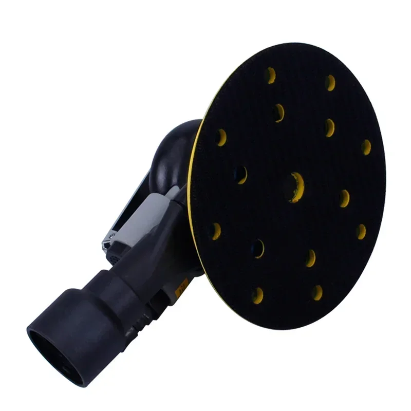 

Durable and reliable 6 Inch Pneumatic Air Sander Polisher Tool Central Vacuum Random Orbital Palm Machine Grinder For Car