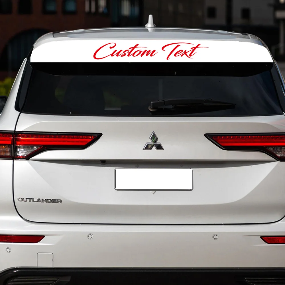 Kimi 様　確認用　custom order 1PC Double Color Customized Text Removable Stickers For Car Front