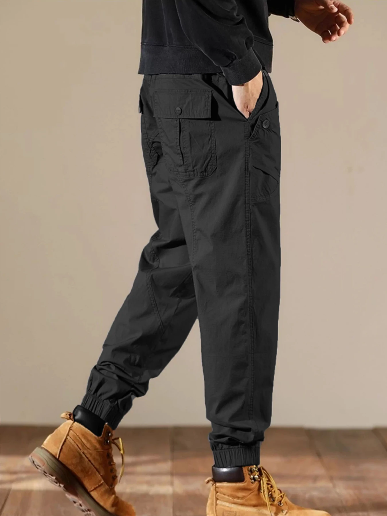 

Cargo leggings men loose casual ins trendy cargo pants men trend nine minutes casual pants men