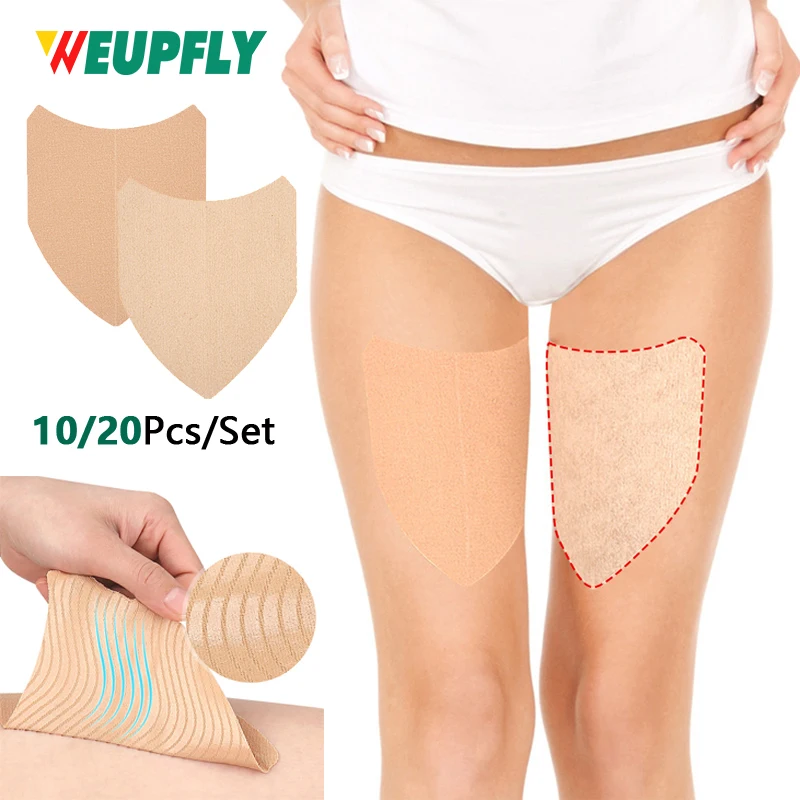10/20 Stück Oberschenkel-Lift-Klebeband, Oberschenkel-Innenpräventions-Reibungs-Patch, Anti-Scheuer-Oberschenkel-Haut-Klebeband, Chafing Chub Rub Klebe-Patch