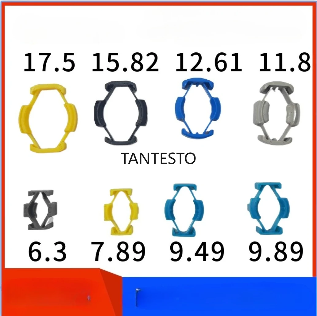 

10PCS Fuel Line Clip Buckle for 9.89/11.82/12.61/15.82 Vapor Filter Clamp Fitting