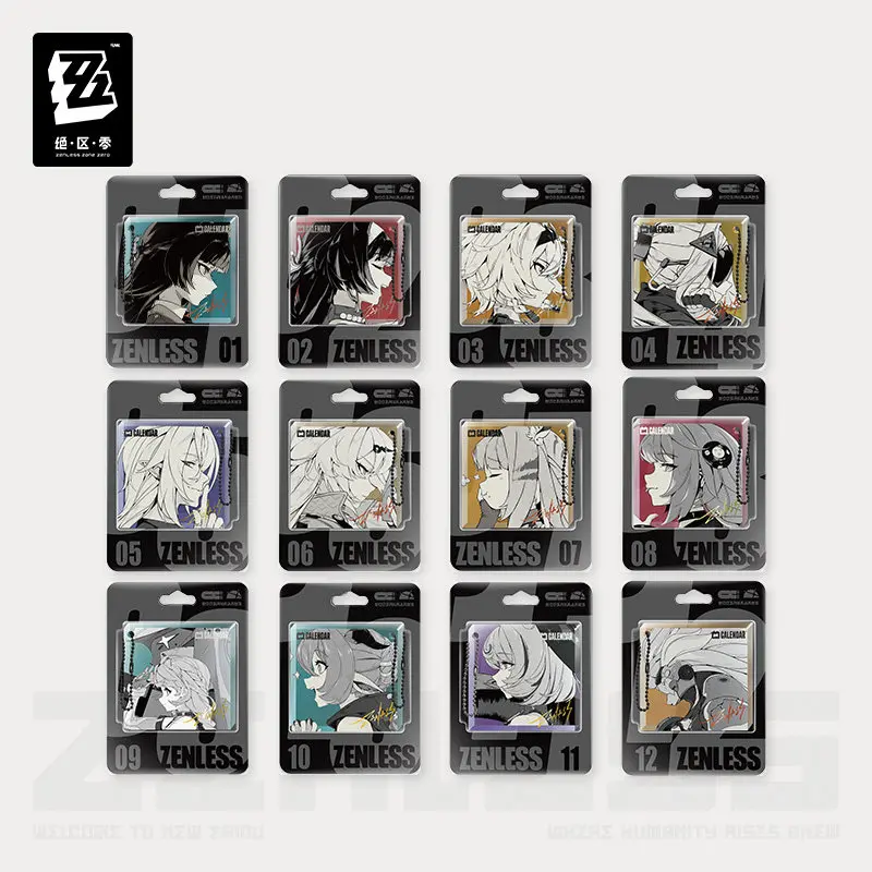 

Hoshimi Miyabi Seed Lucia Yixuan Trigger Keychain pendant mIHOYO ZZZ Zenless Zone Zero Cosplay ornament Anime birthday gift