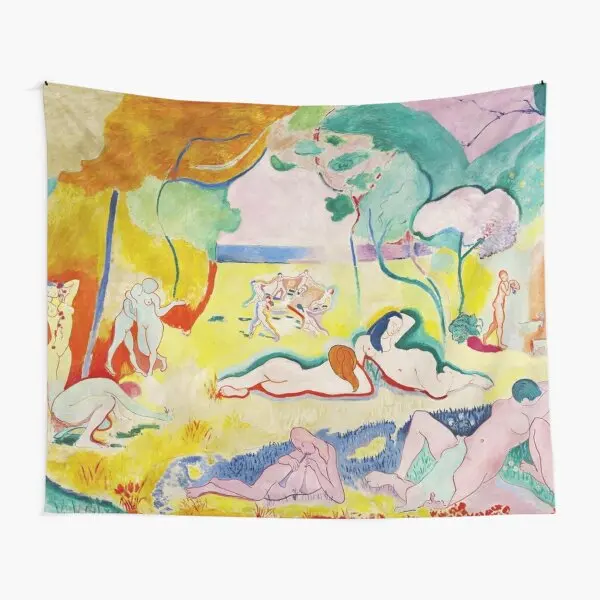 Matisse Le Bonheur De Vivre The Joy O  Tapestry Home Travel Decoration Hanging Room Decor Wall Towel Printed Beautiful Yoga