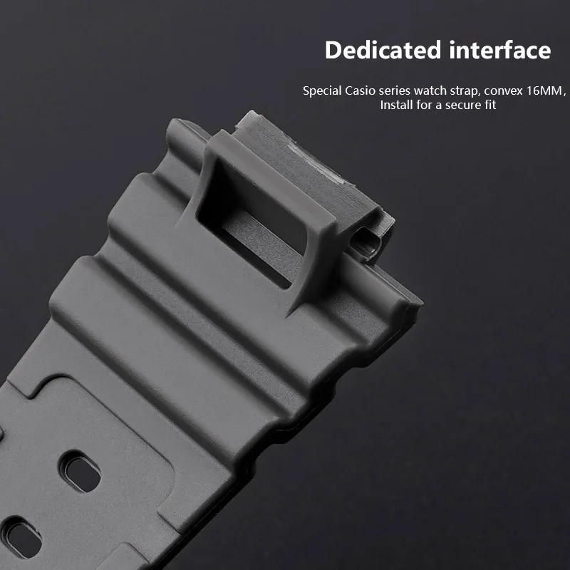 Silicone Band for DW5600/5000 Rubber Strap for Casio 9052 5600 6900 Series Sport Waterproof Replacement Band Accessories image 3