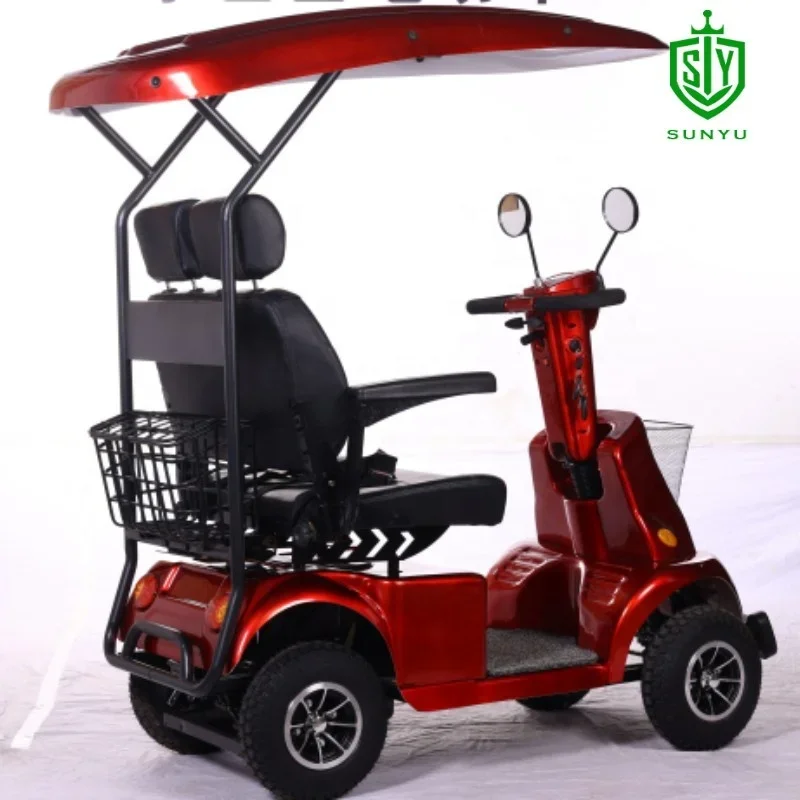 SUNYU  Four wheel 2 seats leisure vehicle disable bike  smart city bus