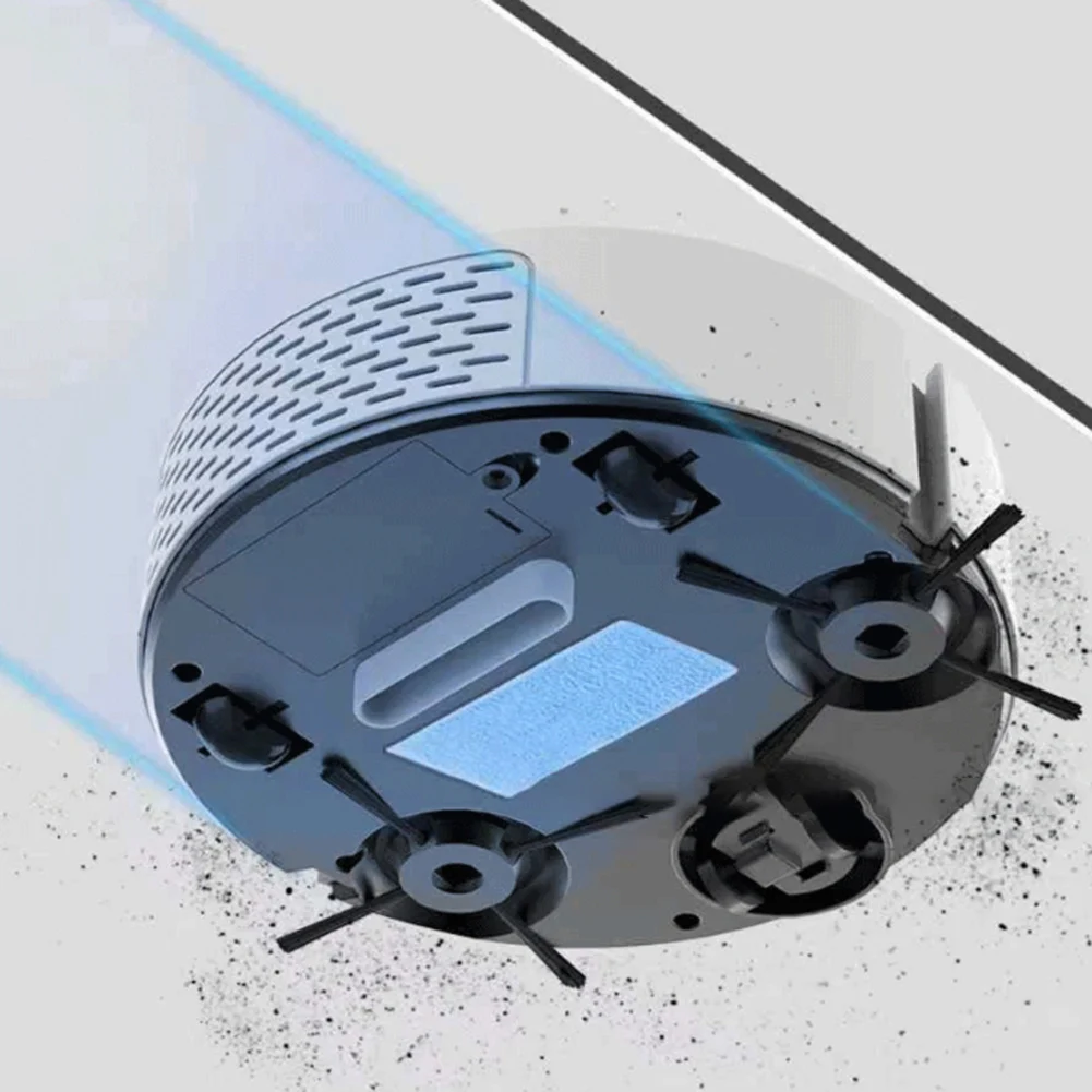 Compact for Smart Vacuum Cleaner with Enhanced Edge Cleaning Auto Obstacle Avoidance and Seamless Hard Floor Coverage