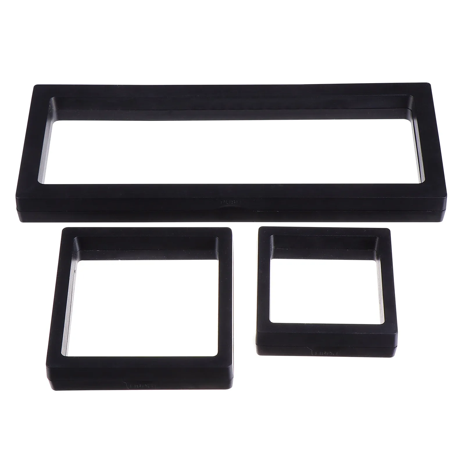 

3Pcs Premium Plastic Jewelry Display Stand for Necklaces Earrings Bracelets Compact Organizer Rack for Bedroom Dresser Store