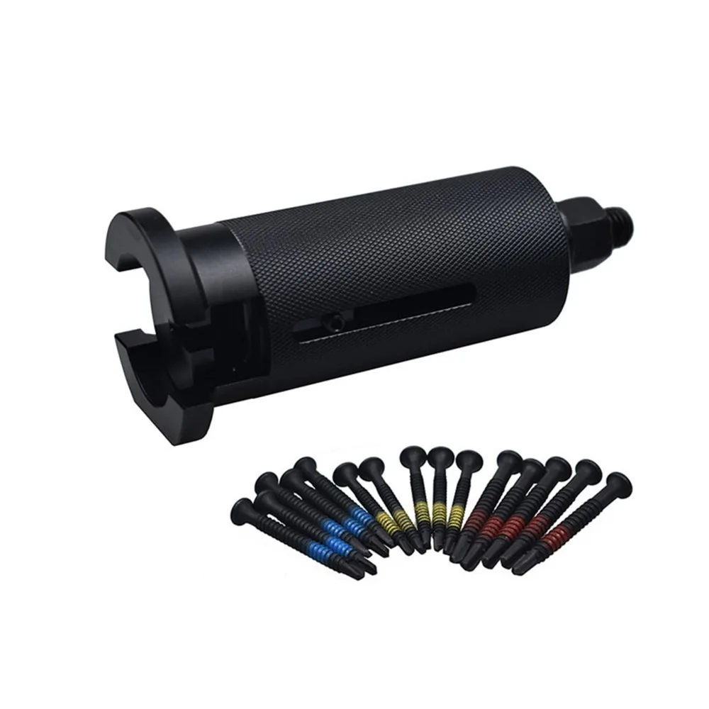High Quality Core Remover Lock Cylinder Puller Equipped with 15 Screws with Crank Lock Core Puller Durable Euro Cylinder Puller