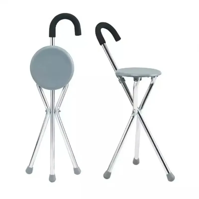 

Алюминиевая трость для пожилых людей с регулируемой высотой и ручками, медицинский ультразвуковой инструмент, складная конструкция