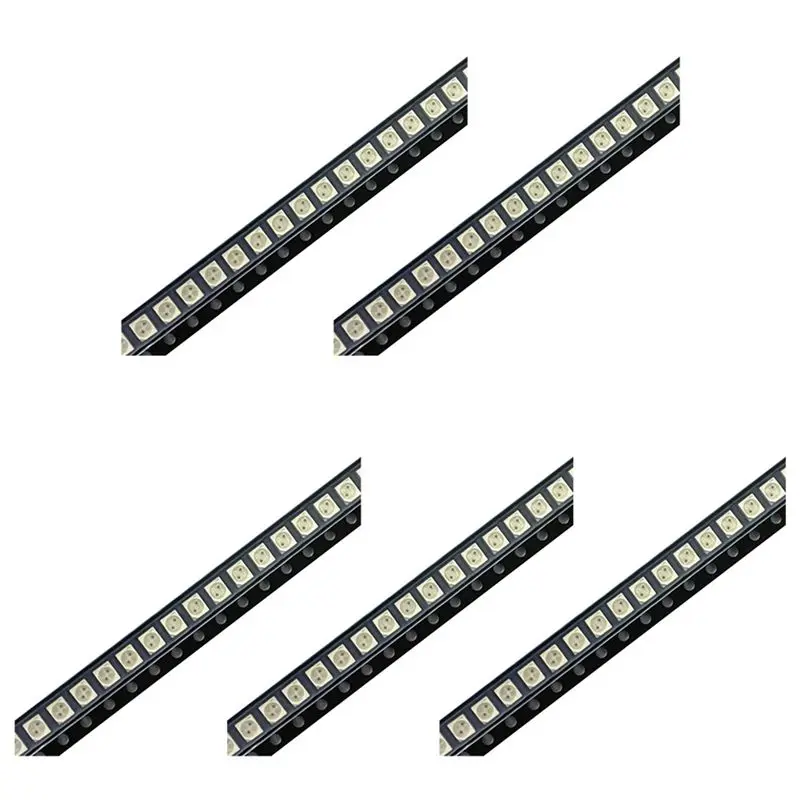 

A98E-500PCS 3528 Amber+Yellow PLCC-4 Reverse Pole, 617Нм+587Нм, 50мА 2В 0.1Вт, двухцветные SMD LED лампы, светодиодные элементы LAYT67B