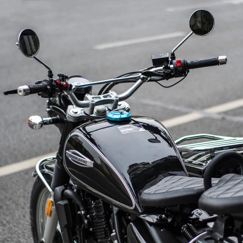 Zmodernizowany uniwersalny stop aluminium motocyklowy kierownica CNC srebrny lub czarny balans belka blokująca zaślepka o średnicy 7/8 \