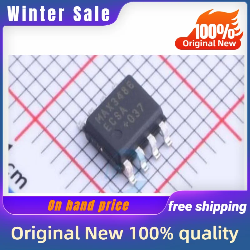 

10PCS New original MAX3486ECSA/MAX3486EESA SOP-8 IC quality goods