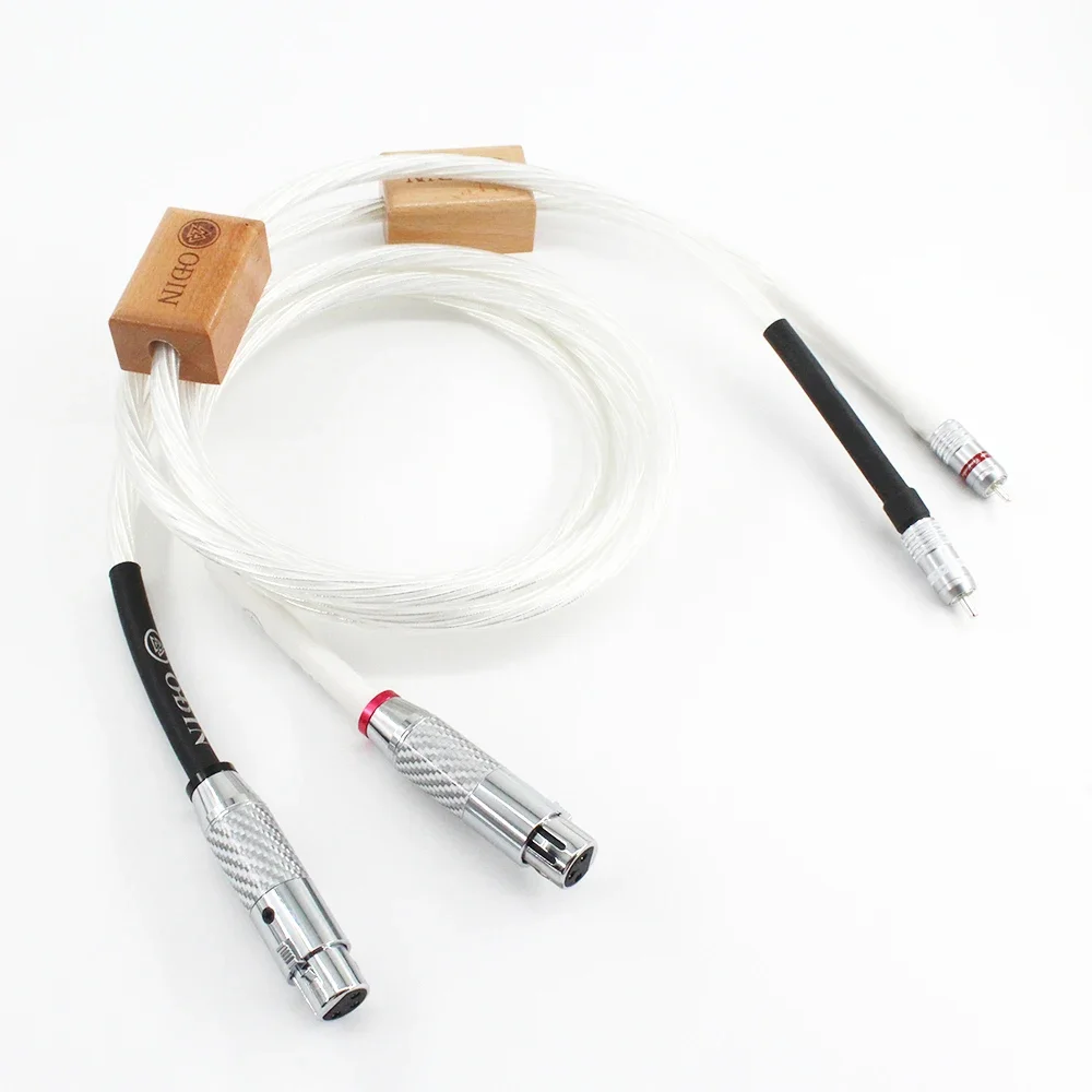 Высокое качество 7N XLR «папа-мама» HIFI соединительный кабель сигнальный кабель Fever сбалансированный кабель усилителя компакт-дисков
