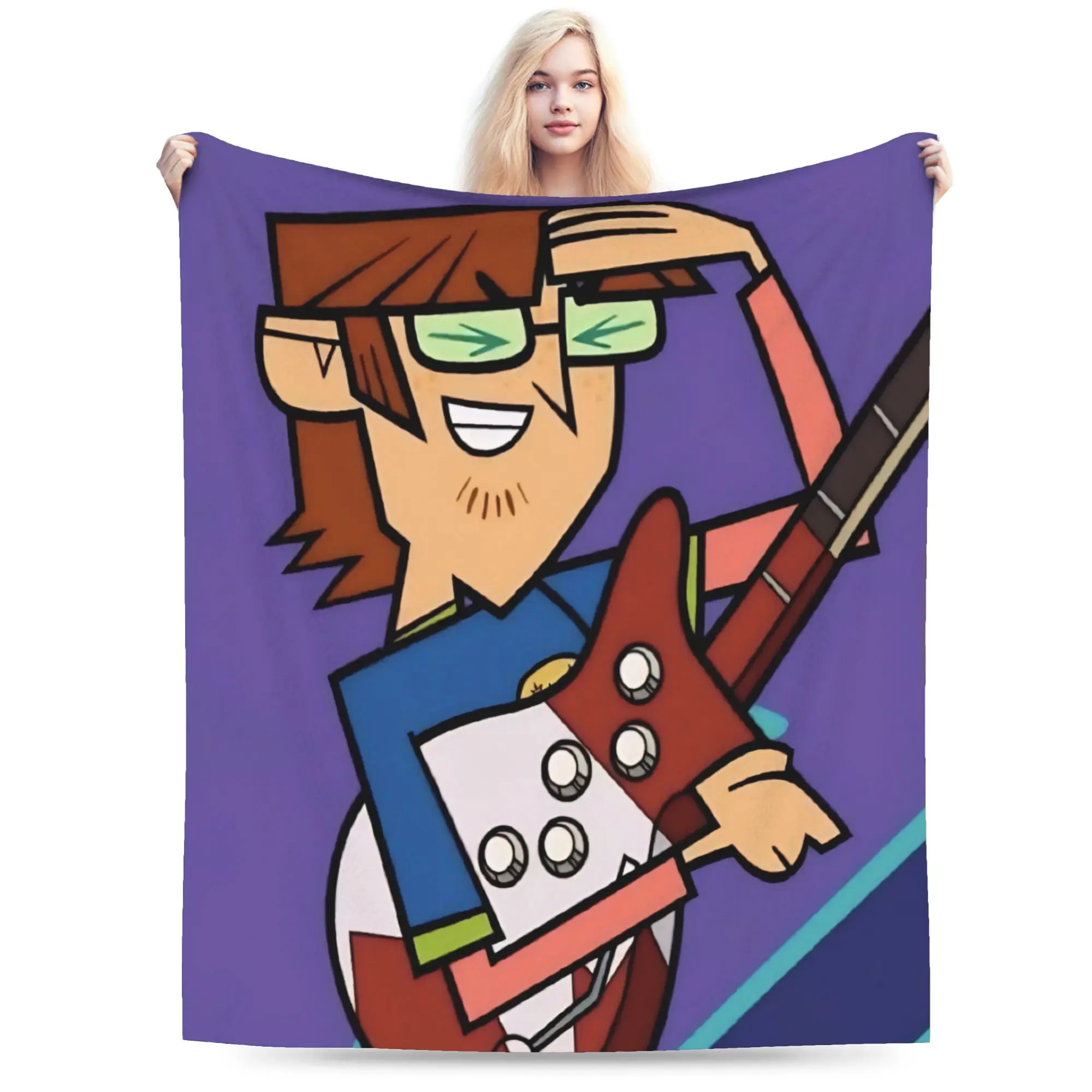 Comfort Totals Dramas  Blanket Stuff Bed Decorative  Throw Blankets Ultra-Soft Flannel for Couch