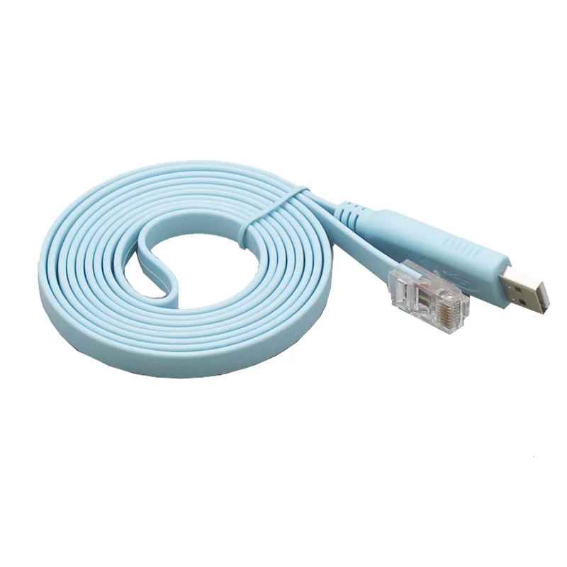 

USB To RJ45 Console Cable 1.8M for router switch debugging line control line Cisco USB Console