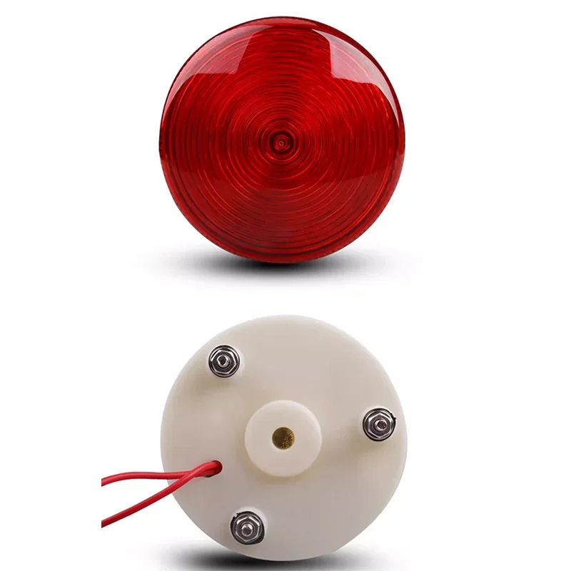 12V 24V 220V 380V Integrated Singal Warning Indicator Colorful Rotating Strobe Alarm Bell Sound And Light Flashing Light