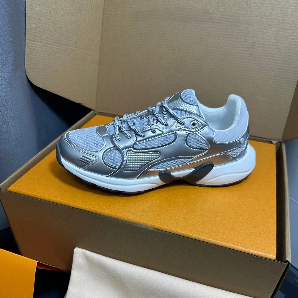 

Women Casual Sports Shoes High End Design New Mesh Splicing Breathable Thick Sole Height Increasing Dad Shoes YZBL783