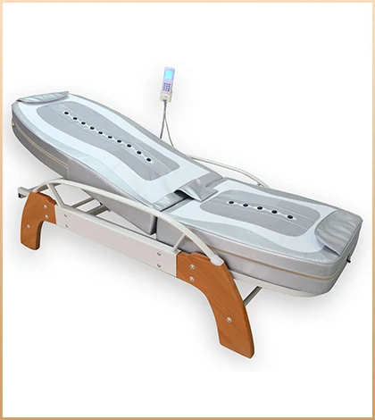 Lit de Massage automatique de thérapie pliante professionnelle, Portable, maître de Jade, pierre électrique thermique, lit de Massage multifonctionnel