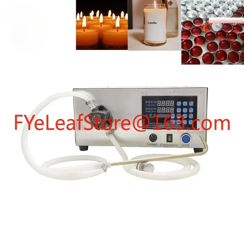 LZ-1 Semi Automatic Desktop Electric Single Head Butter Lamp Scented Candle Wax Filling Machine