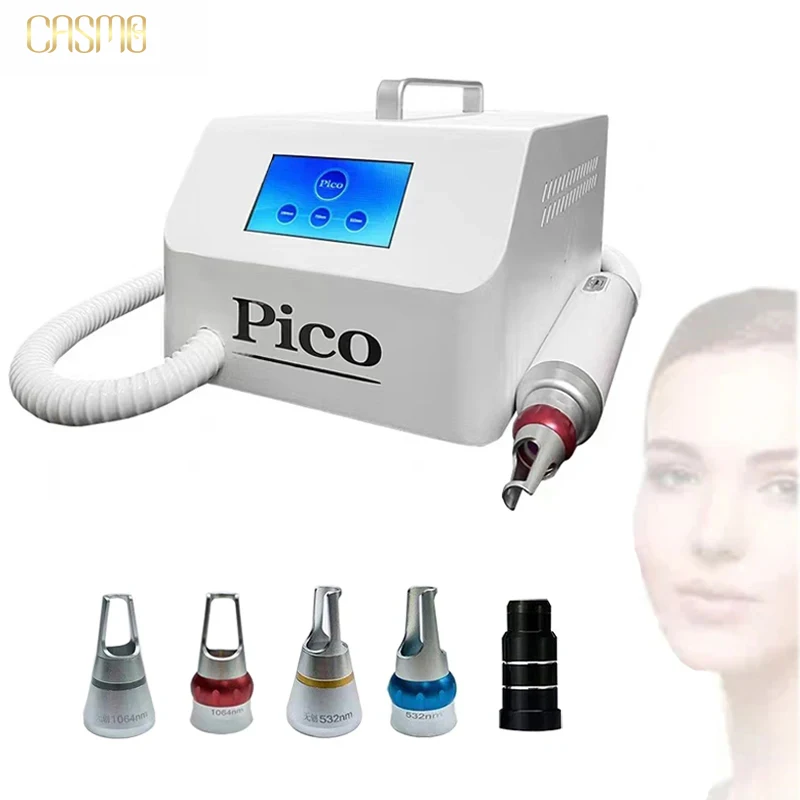 2024 NEW No Water Non-invasive Eyebrow Washing Pico Portable Skin Rejuvenation 5 Heads Skin Care Machine