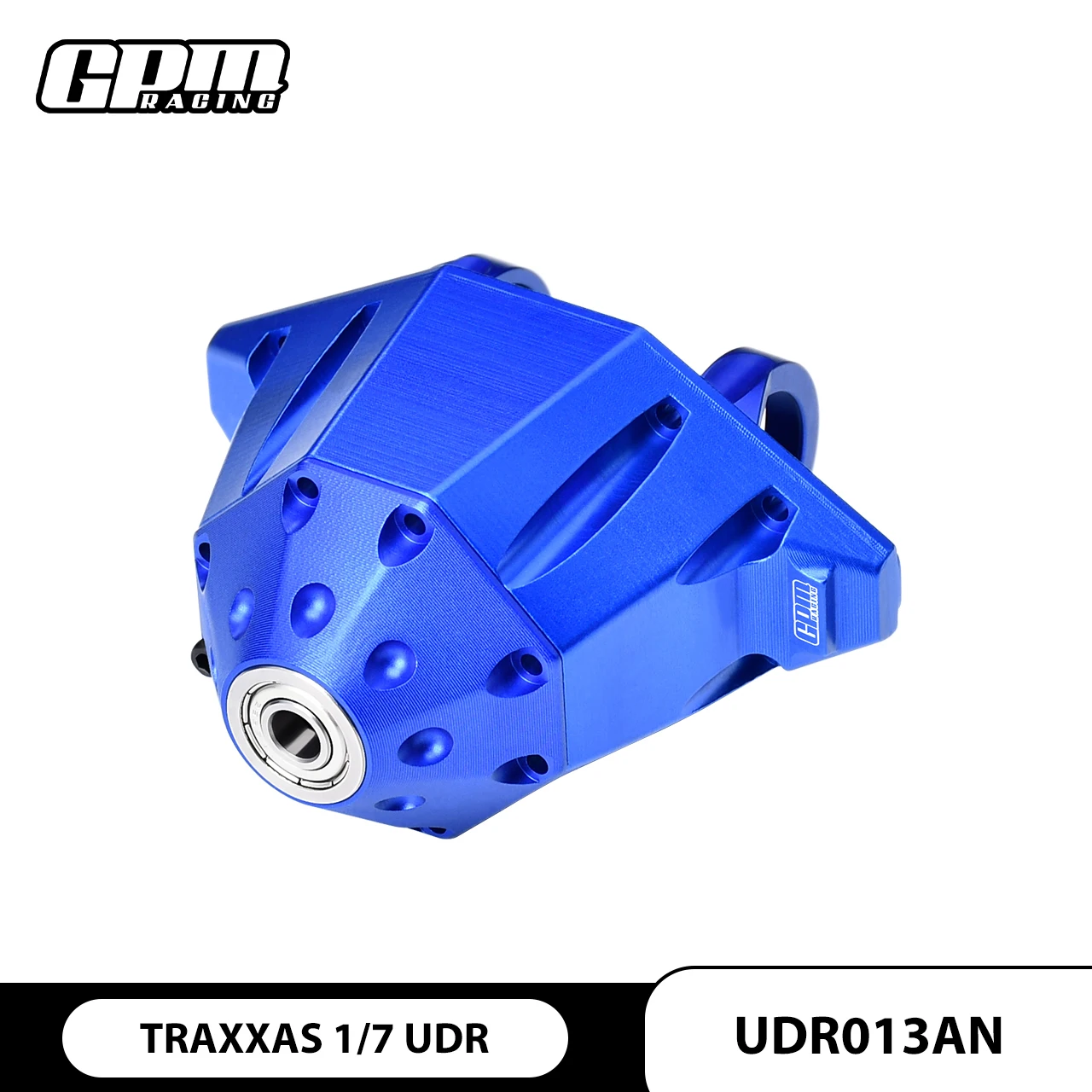 

GPM 7075 Alu Rear Axle Housing Halves Design Larger Bearings For TRAXXAS 1/7 UDR