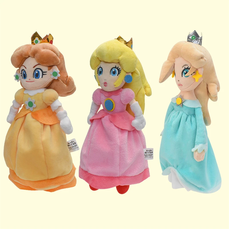 38 Styles Mario Princess Peach Daisy Rosalina Toad Soft Plush Toys Anime Yoshi Toadette Waluigi Stuffed Peluche Dolls Gifts Kids