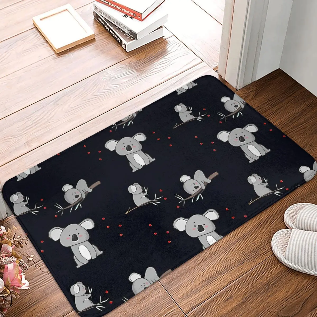 

Koala Australian Animals Non-slip Doormat Bath Mat Love Baby Hallway Carpet Welcome Rug Home Decor