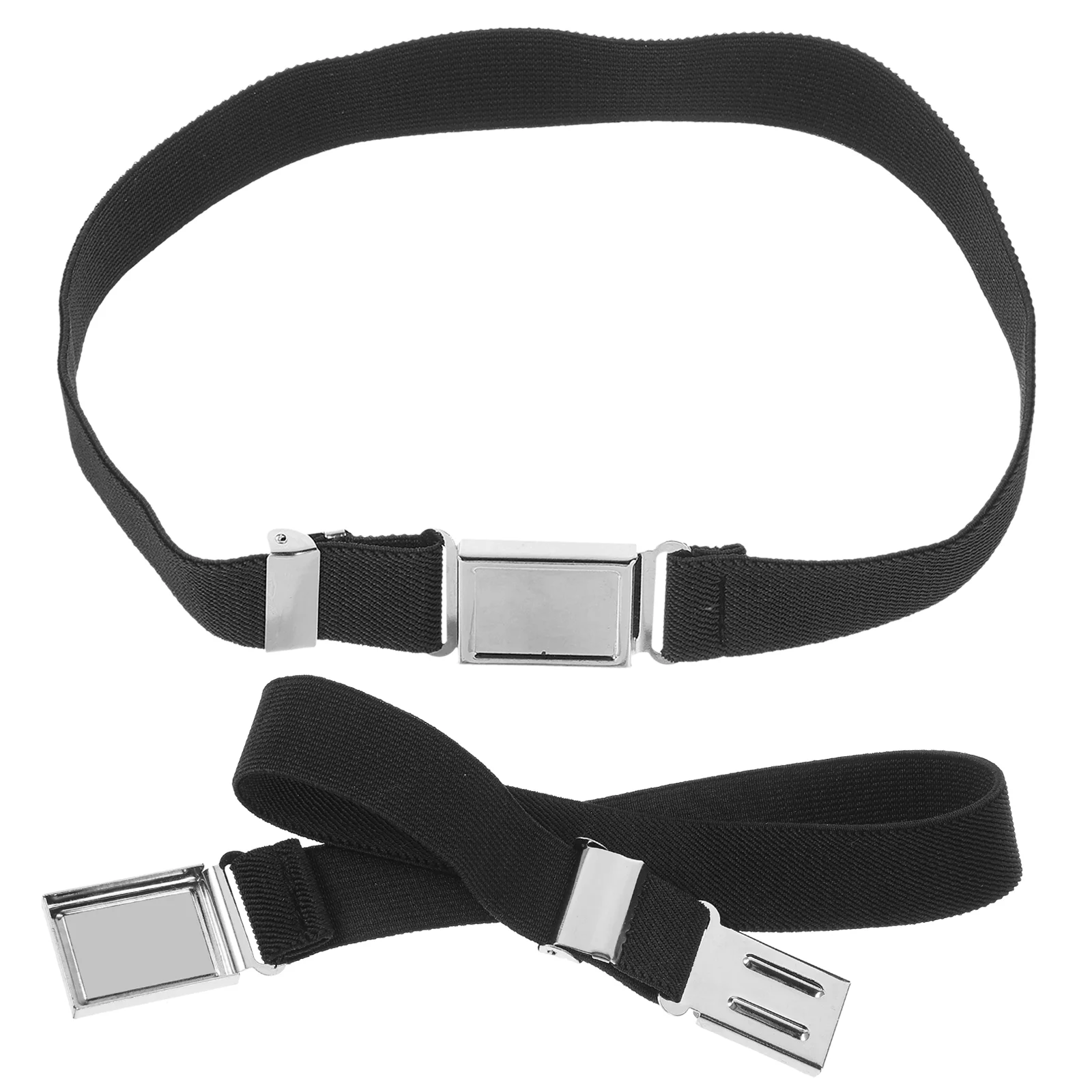 

2 Pcs Children's Belt Waist for Boys Decorative Magnetic Fashion Invisible Kids Nylon